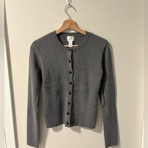 H&M Gray Women's Cardigan Sweater